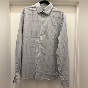 Michael Kors Collared Long Sleeve Dress Shirt